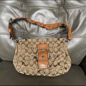 Coach brown bag